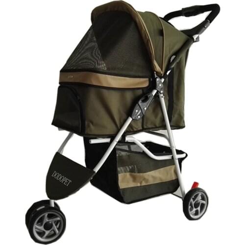 2016 Newly Designed Pet Stroller Cat / Dog Easy Walk Folding Travel Carrier Carriage 3 in1 puppy dog strollers for small dog