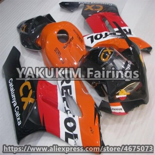 ABS Injection Fairings Kit For Honda CBR1000RR 2004 2005 Motocycle Fairings Badywork Fairing CBR 1000RR 2004 2005 Custom Cowling
