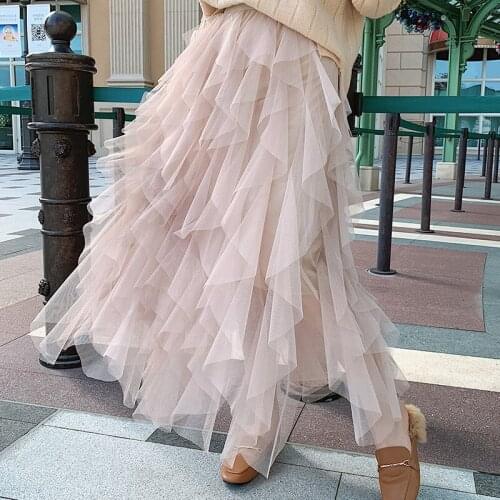 Женские юбки с высокой талией Mutaoru China At AliExpress