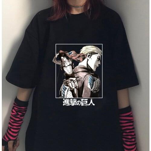 Attack on Titan Printed Men/women Tshirt Short Sleeve Tops