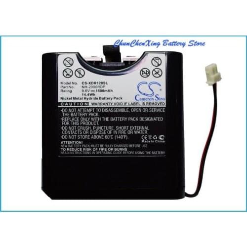 Cameron Sino 1500mAh Battery NH-2000RDP for Sony RDP-XF100IP, XDR-DS12iP