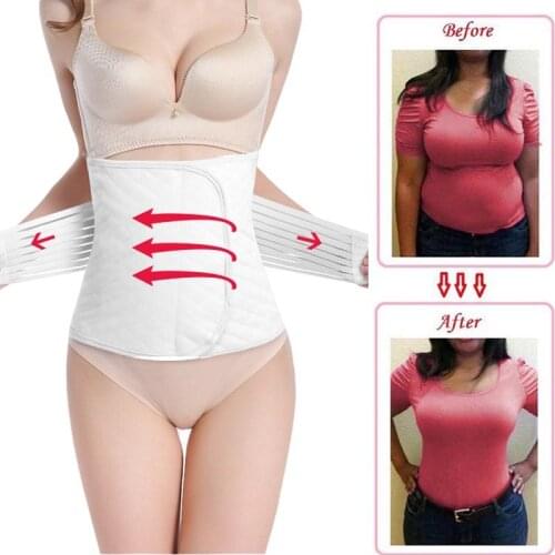 Waist Trainer Belt Corsets Steel Boned Body Shaper Women Postpartum Band Sexy Bustiers Modeling Strap Belt