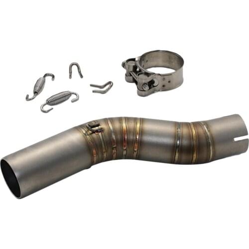 Motorcycle Exhaust Middle Pipe Slip On for GSXR 1000 2005 2006
