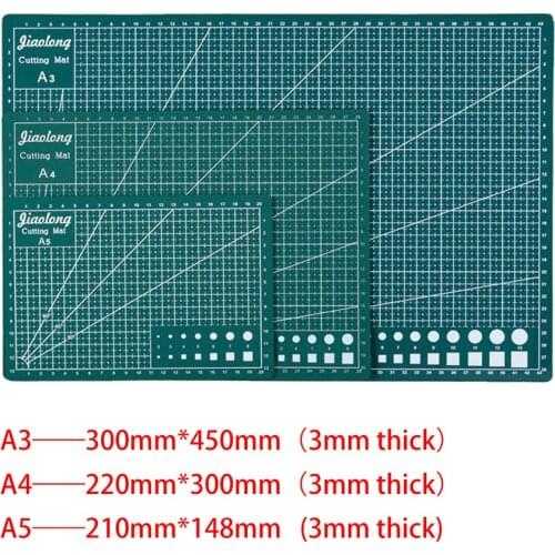 SMVAUON A5 color backing plate A4 cutting board cutting carving board carving backing board 220mm * 300mm (thickness 3mm)