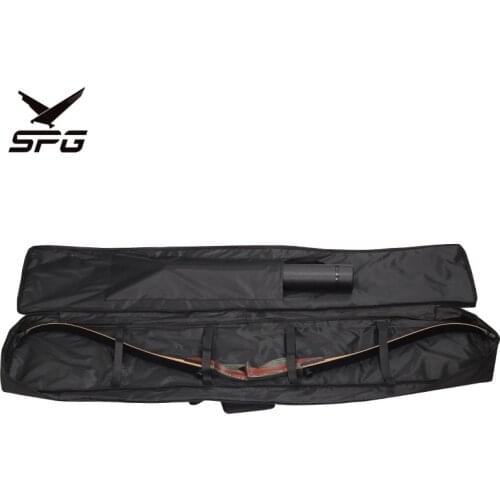 Lengthen Recurve Bow Bag Backpack for Traditional Bow Straight Bow Archery Shooting Hunting