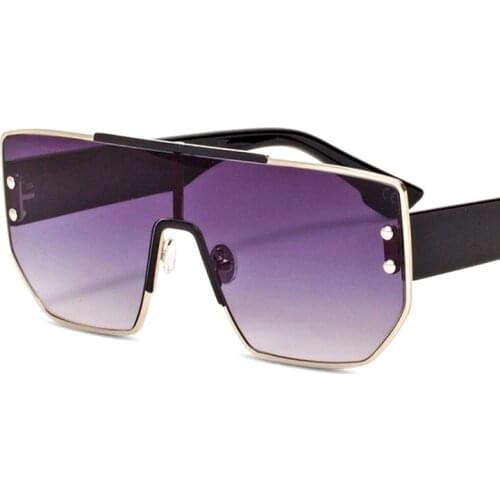 Vintage Ladies Fashion Sunglasses Rimless Square Women Sun Glasses Designer Unisex Shades