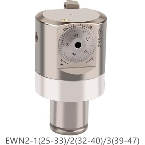High precision EWN2-1/2/3 range 25-47 smooth Boring Head cutter used for deep holes, for insert, boring tool
