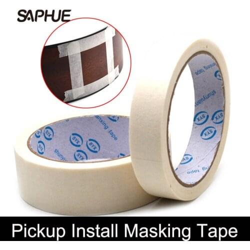 Guitar EQ Installing Protective Masking Tape Acoustic Guitar Bass Fingerboard Paper Frets Polishing Repair Luthier Tools