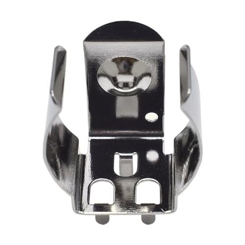 10PCS Nickel Plated Spring Steel 18650 CR123A Battery Clip, 18650 CR123A Battery Holder