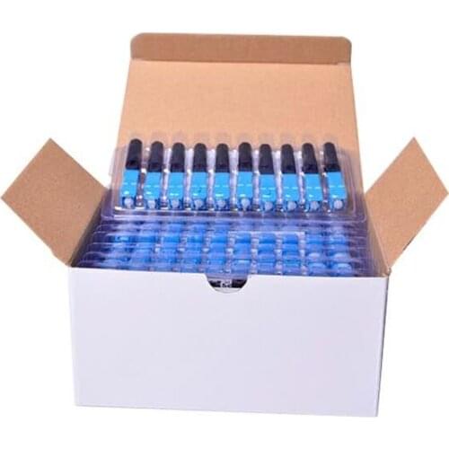 100PCS FTTH Tool Embedded SC fiber cold connector fiber fast connector