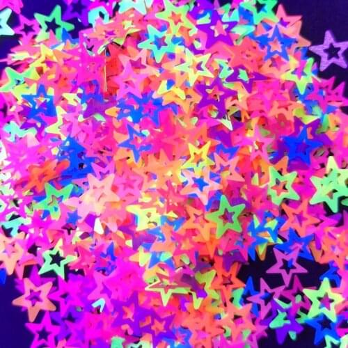 50g 1bag 2-5mm Neon Butterflies/Weed/Heart/Glitter Shapes for Nail Art, Rainbow glitter 50gr, NEON Neon Polyester Glitter,GH5665