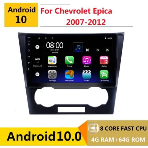 2 din 8 core android 10 car radio auto stereo for Chevrolet Epica 1 2007-2012 navigation GPS DVD Multimedia Player