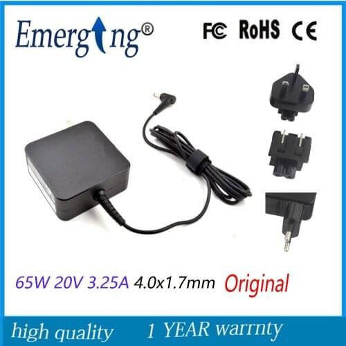 20V 3.25a 65W 4.0x1.7mm Original AC Adapter power supply For Lenovo 7000 YOGA710 XIAOXIN air 14 13 12 pro