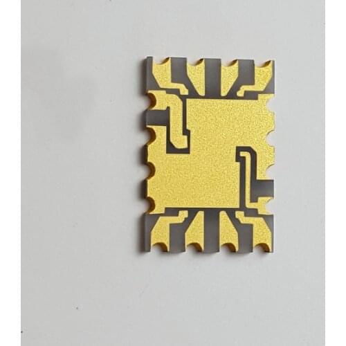 Customized Aluminum Nitride AlN Alumina Substrate Ceramic Circuit Board Heat Sink High Thermal Conductivity Circuit Board Laser