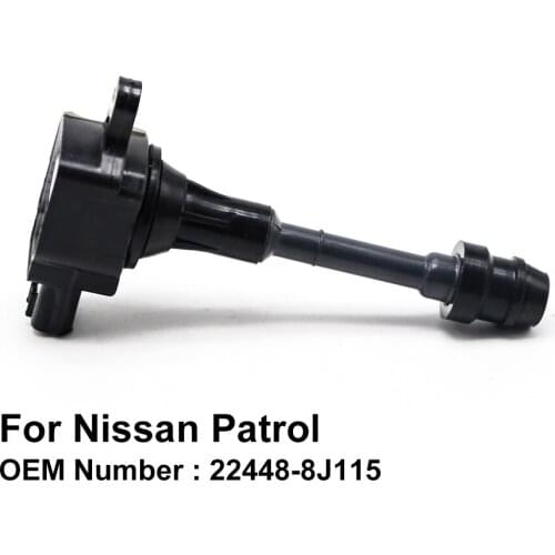 COWTOTAL Ignition Coil for Nissan Patrol Engine Code VQ40 4.0L OEM 22448-8J115 ( Pack of 4 )