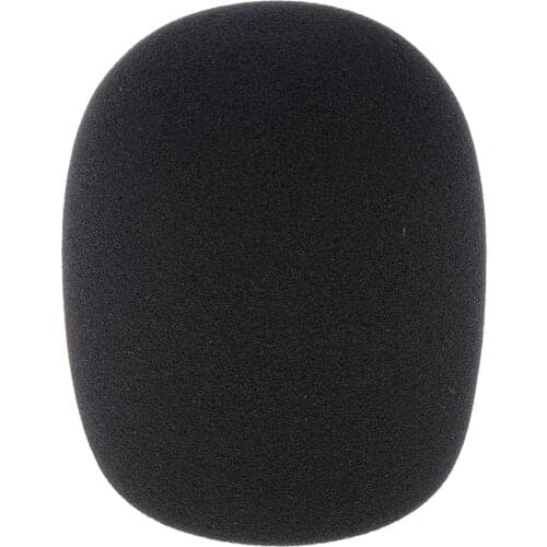 Large Size Microphone Mic Sponge Foam Cover Mic for Condenser Mic 5cm Dia Classic lightweight foam covers against wind noises