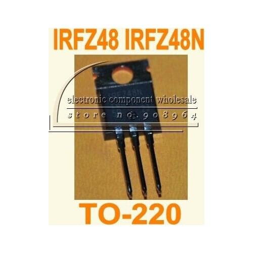 Wholesale IRFZ48N IRFZ48 TO-220 IRFZ48 FZ48N Power MOSFET Field-Effect Transistor