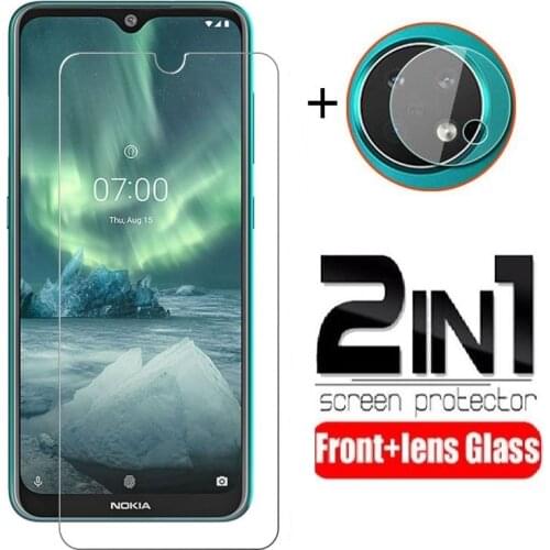 2-in-1 Camera Len Film For Nokia 6.2 Camera Protector For Nokia 7.2 Camera Transparent Protector Film For Nokia 6.2 / 7.2 Film
