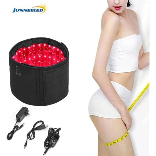2021 Hot Sale Portable Red Light Slimming Belt 360 Degree Infrared Laser Therapy Fat Burning Belt For Weight Loss Pain Relief