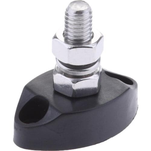 Junction Block Power Post Insulated Terminal Single Stud 6mm Stainless Steel