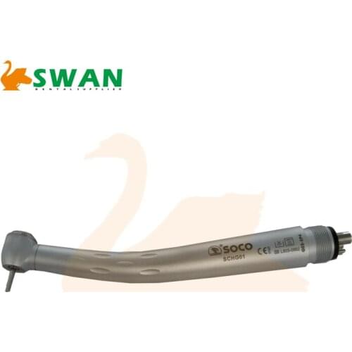 Dentistry Clinic High Speed Turbine Dental Handpiece SOCO Air Rotor Handpiece Midwest 4 2 Hole Polishing Drills