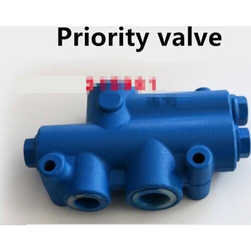 For Mingyu small loader forklift parts hydraulic priority valve diverter valve overflow valve direction machine multi-way valve