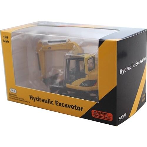 1:64 High simulation engineering vehicles,C-COOL alloy model toys,Excavator,diecast metal,free shipping