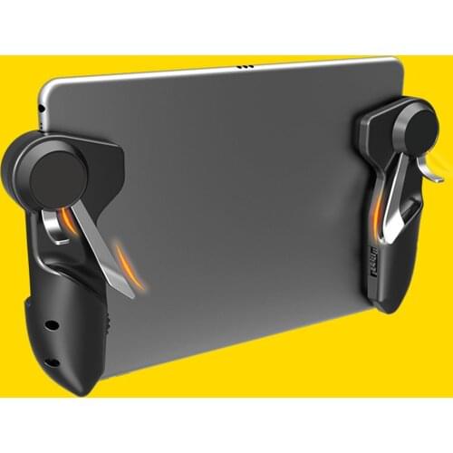 2Pcs Mobile Shooters Gamepad Trigger Six Finger Gaming Controller Button for iPad