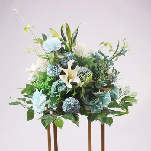 2 pcs/Lot Artificial Flowers For Home Autumn Decoration Fake Dried Flowers Stamens High Quality In Batch Artificial Plant ZJH034