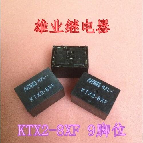 KTX2-8XF 9PIN car Relay KTX2-8XF