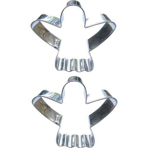 Angel shape 2 piece biscuit cutting molds, baking tools, cake decorating soft candy tools