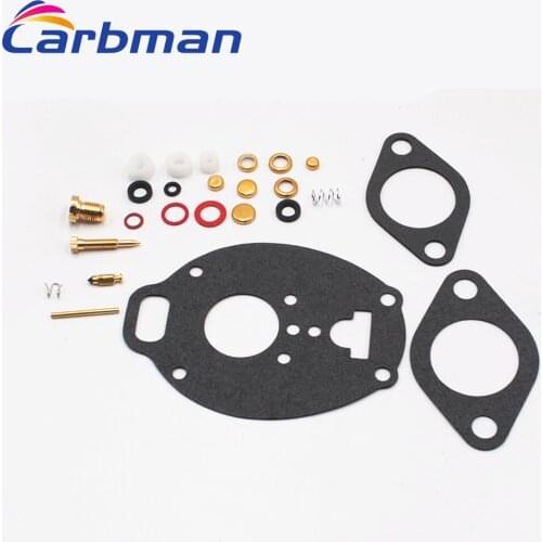 Carbman Carburetor Repair Kit For Marvel Schebler TSX 778-515 K7515 Deere Farmall Allis Motorcycl Accessories Replacement Parts