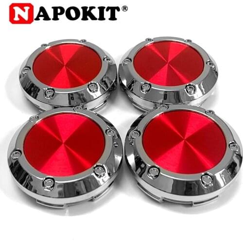 4PCS 66mm Car Wheel Center Hub Cap For Rays CE28 ZE40 TE37 Enkei RPF1 ADVAN Volk Racing Sport Rim Cap with Aluminum Sticker
