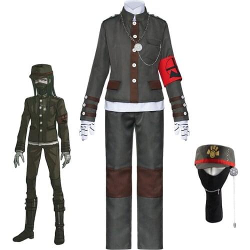 Anime Danganronpa Korekiyo Shinguji Uniform Top Pants Full Set Cosplay Costume coat women men Halloween Christmas costume