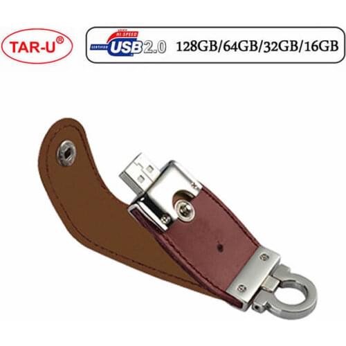 Popular leather USB flash drive