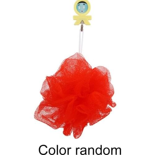 Small Size Rich Bubbles Bath Ball Tubs Scrubber Shower Body Cleaning Mesh Shower Wash Sponge Bath Accessories
