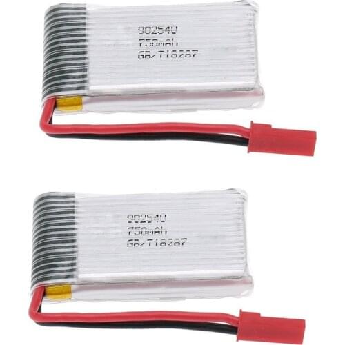 Original MJX X400 Part 3.7V 750mAh Lipo Battery for MJX X400 X300C X800 RC Quadcopter
