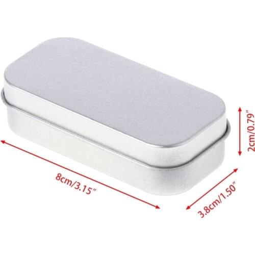 Portable Metal Lip Small Storage Box Case Organizer For Money Coin Candy Keys 85AC