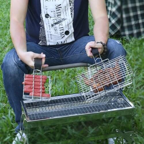 Portable Titanium Barbecue Grill for Outdoor Barbecue Net Picnic BBQ Barbecue Grill Plate Kitchen Barbecue Grill Accessories
