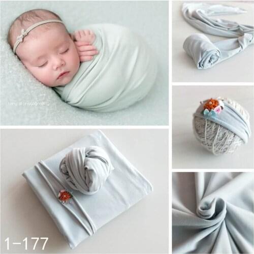 Baby props 3pcs Bean bag photography blanke+ Wrapped in cloth +headwear infantile newborn baby photography prop for studion