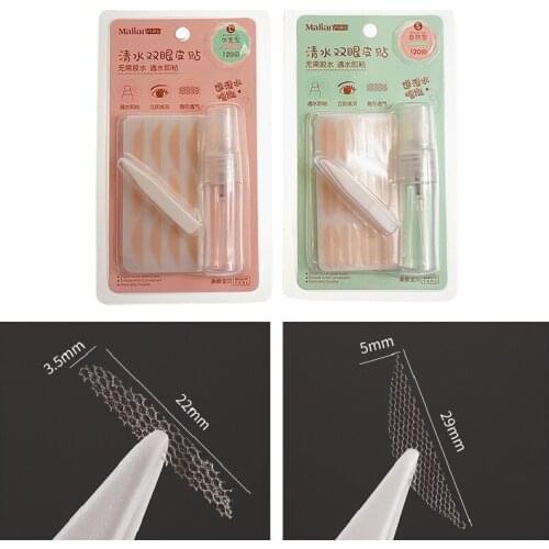 Self-adhesive Lace Double Eyelid Tape Stickers Invisible Double Eyelid Stickers Transparent Self-adhesive Tool Make-up Maquiagem