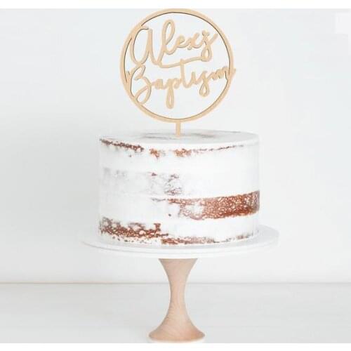 Cake Topper, Communion Cake Topper, Confirmation Cake Topper.Custom Baptism Cake Topper, Personalized Baptism Cake Topper