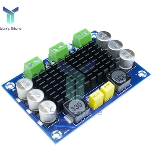 TPA3116D2 Mono Amplifier Board 100W DC 12V-26V High Power Audio Digital AMP Module Sound Speaker Board Volume Control Board