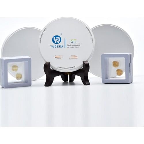 High Strength 98 ST Dental Zirconia Porcelain False Teeth For Dental Lab For CAD/CAM To Other Equipment In ST Zirconia Blocks