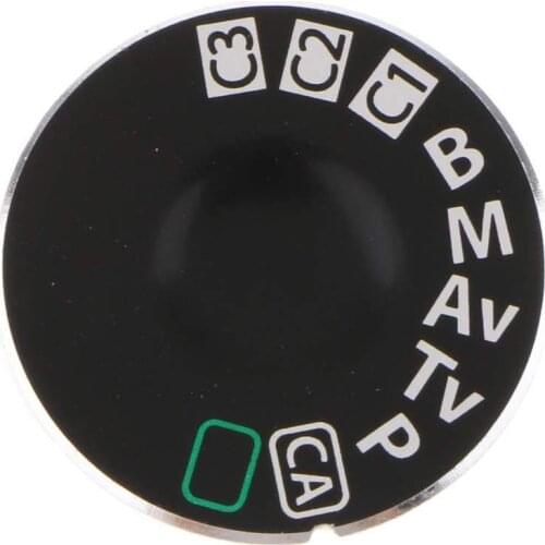 For Canon EOS 5D Mark II 5D2 digital camera repair parts new top cover function dial mode board interface nameplate cover label