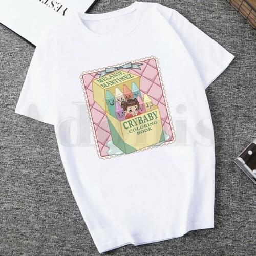 Cry Baby Melanie Martinez Aesthetic Women T-shirt Short Sleeve Female Tops Tees Harajuku Vintage T Shirts Womens Summer Casual