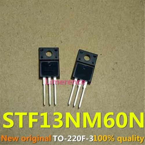 10PCS STF13NM60N 13NM60N 13NM60 MOSFET N-CH 600V 13A TO-220F Support recycling all kinds of electronic components