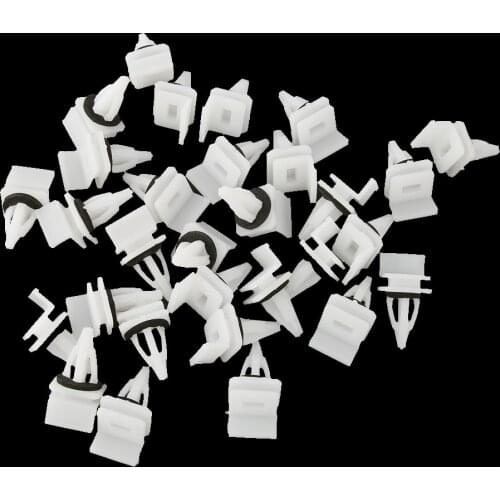 30 Pcs Rivet Fastener Bumper Clip Shield Seal Protector For Honda Accord Acura CL Integra Legend MDX RL RSX TL TSX Vigor Etc