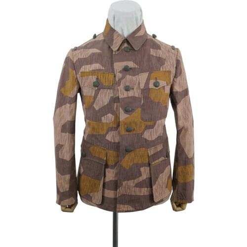 GUCA-017 WWII German Heer Splinter 41 Brown Variation Camo M42 field tunic