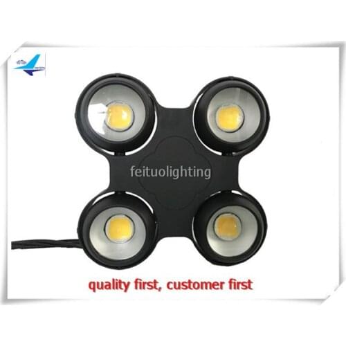 H-8/lot+case High Power LED 4*100W four eyes blinder light waterproof ip65 cob led wash matrix audience blinder light